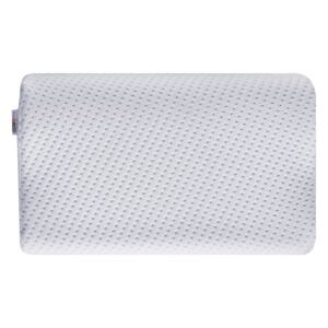 Memory Foam Pillow White Soft Cooling Fabric Neck Support Orthopedic Soft Anti-allergic Beliani