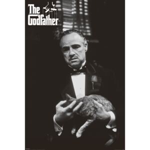 Poster The Godfather - cat (B&W), (61 x 91.5 cm)