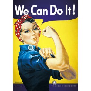 Poster We can do it !, (61 x 91.5 cm)
