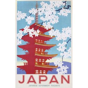 Poster Japan railways, (61 x 91.5 cm)