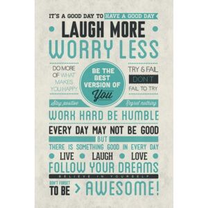 Poster Be awesome, (61 x 91.5 cm)