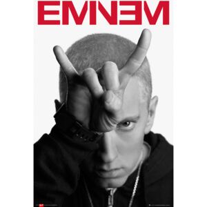 Poster Eminem - horns, (61 x 91.5 cm)