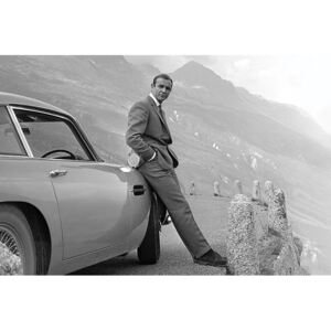 Poster James Bond - Connery & Aston Martin, (91.5 x 61 cm)