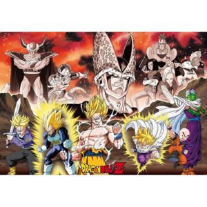Poster Dragon Ball - DBZ/ Group Cell Arc, (91.5 x 61 cm)