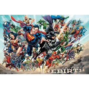 Poster DC Universe - Rebirth, (61 x 91.5 cm)