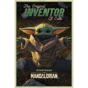 Poster Star Wars: The Mandalorian - The Original Inventor of Cute, (61 x 91.5 cm)