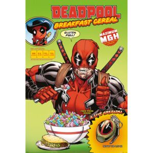 Poster Deadpool - Cereal, (61 x 91.5 cm)