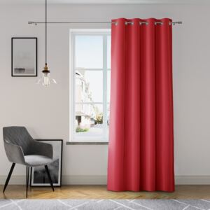 Curtain Amelia Home - Eyelets Red 1 pc