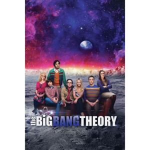 Poster The Big Bang Theory - On the Moon