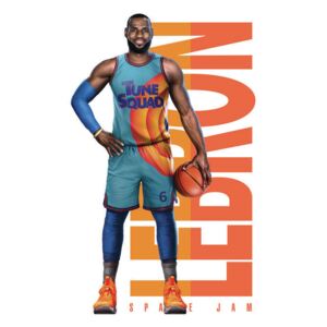 Poster Space Jam 2 - LeBron text