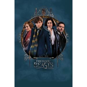 Poster Fantastic Beasts - Main characters