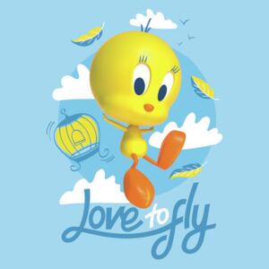 Poster Tweety - Love to fly