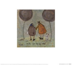 Sam Toft - With You By My Side Art Print, (30 x 30 cm)