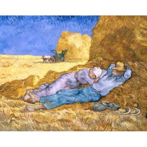 Vincent van Gogh - Fine Art Print Noon, or The Siesta, after Millet, 1890