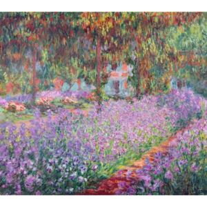 Claude Monet - Fine Art Print The Artist's Garden at Giverny, 1900