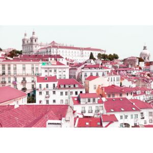 Incredible Lisbon Pink, (128 x 85 cm)
