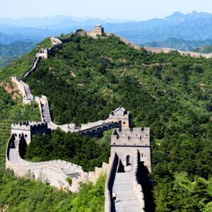 China 10MKm2 Collection - Great Wall of China II, (128 x 128 cm)