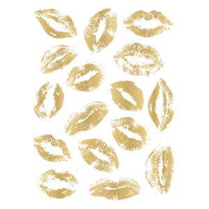 Golden Kisses, (96 x 128 cm)