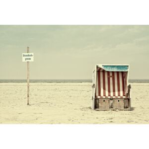 Beach chair border, (128 x 85 cm)