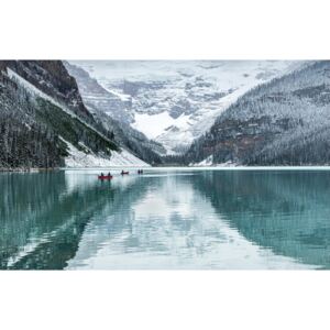 Art Photography Peaceful Lake Louise, Ann Cornelis