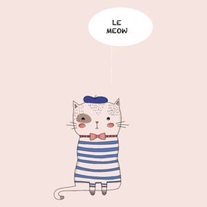 Illustration Le Meow, Kubistika