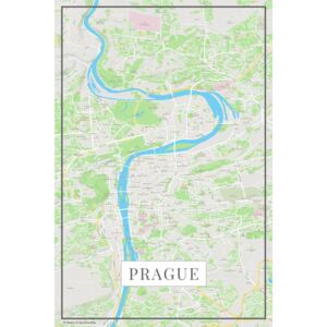 Map Prague color