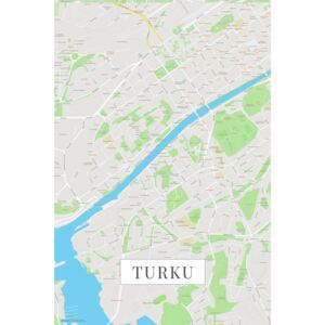 Map Turku color