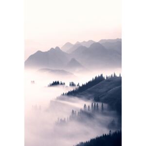 Art Photography Misty mountains, Sisi & Seb