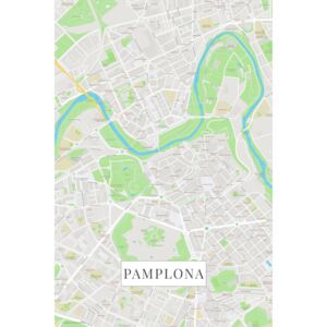 Map Pamplona color