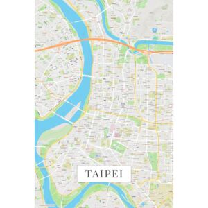 Map Taipei color