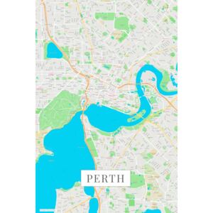 Map Perth color