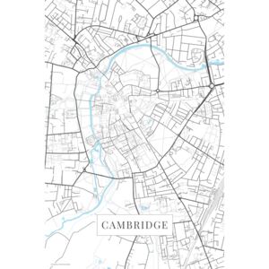 Map Cambridge white