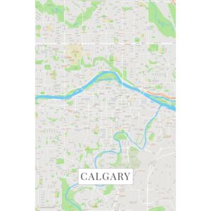 Map Calgary color