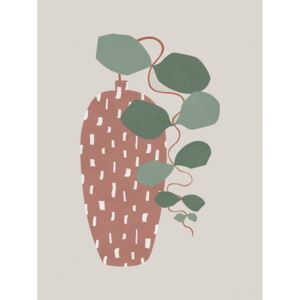 Illustration Terrazzo & Leaves, Orara Studio