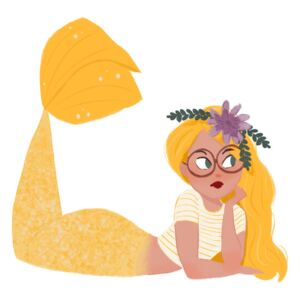 Illustration Mermaid, The Artcircle