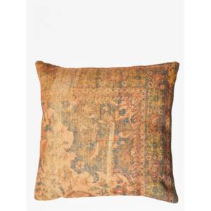 Recycled Spiced Ginger Cushion - gold