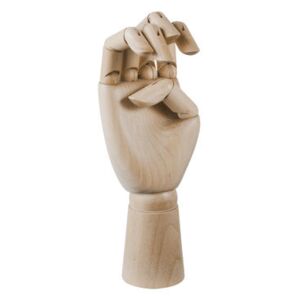 Wooden Hand Medium Decoration - H 18 cm - Wood by Hay Natural wood
