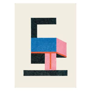 Nathalie du Pasquier - Froid Poster - / 47.5 x 67.5 cm by The Wrong Shop Multicoloured