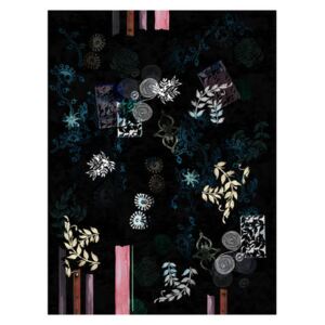 Le Temple Jais Rug - / 300 x 400 cm by Moooi Carpets Multicoloured/Black