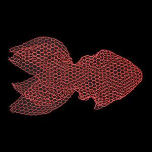 Fish Medium Size - Decoration to hang by Magis Collection Me Too Red