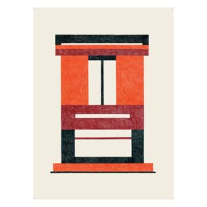Nathalie du Pasquier - Chaud Poster - / 47.5 x 67.5 cm by The Wrong Shop Multicoloured