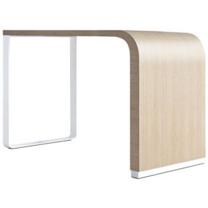 Brunch High table - Counter - L 140 - H 90 cm by Lapalma White/Natural wood