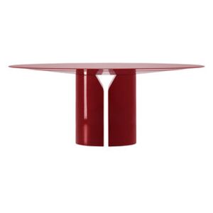 NVL Round table - / Ø 150 cm - By Jean Nouvel by MDF Italia Red