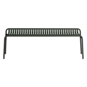 Week-End Bench - / Aluminium - L 158 cm by Petite Friture Green