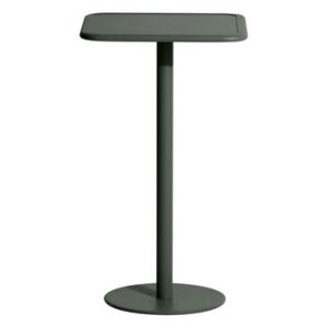 Week-End High table - / 60 x 60 cm x H 105 cm by Petite Friture Green