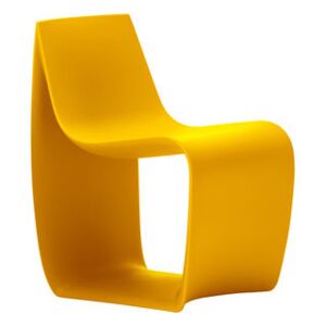 Sign Baby Children armchair - / Polyethylene by MDF Italia Yellow