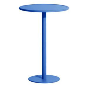Week-End High table - / Ø 70 x H 105 cm by Petite Friture Blue