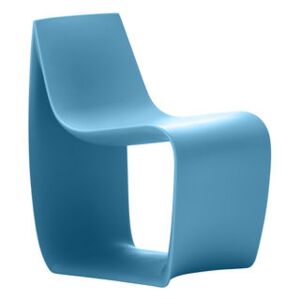 Sign Baby Children armchair - / Polyethylene by MDF Italia Blue