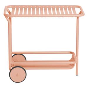 Week-End Dresser - / Aluminium - Casters by Petite Friture Pink