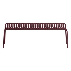 Week-End Bench - / Aluminium - L 158 cm by Petite Friture Red